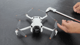 （图：桨叶测试演示）