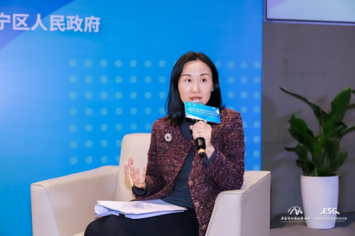 富士胶片(中国)品牌总监史咏华女士围绕本地化报告编制情况分享实践经验