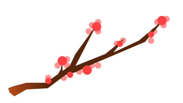 今年冬至不一般,梅花依旧凝雪