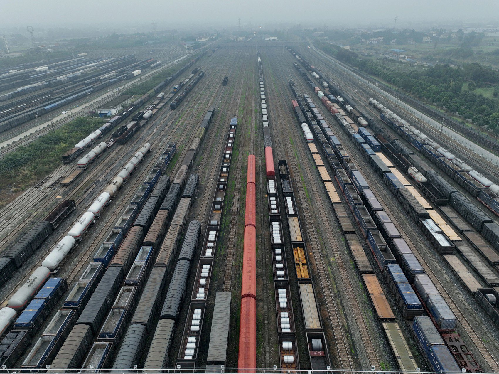 中欧班列中通道货运量打破2500万吨 二连口岸增速最快