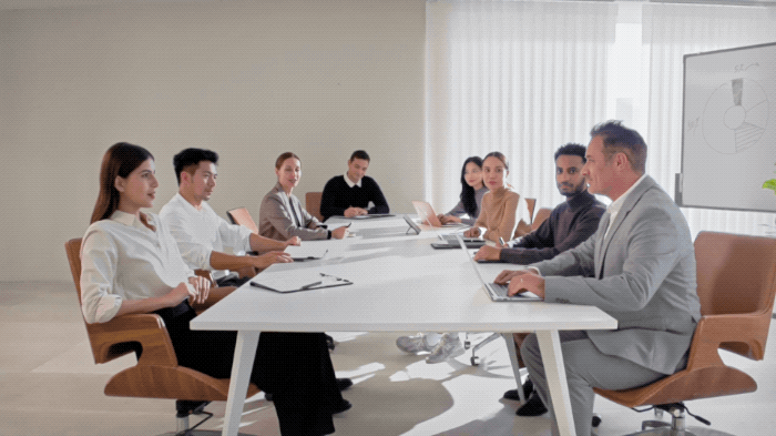 智能画廊模式，可在多人同屏时实现屏幕等分 | 来源：影石Insta360