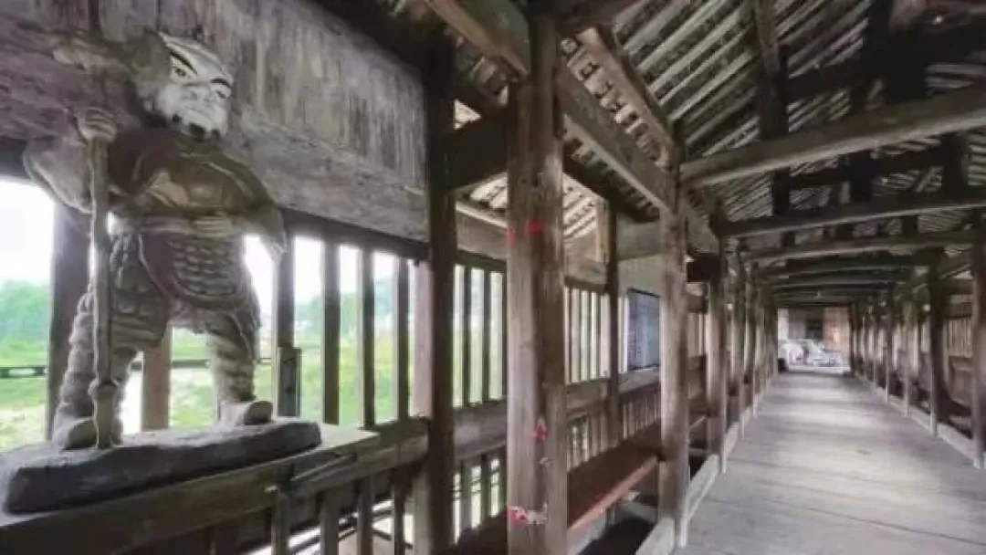  △安化江南镇思贤桥。图/蒋新