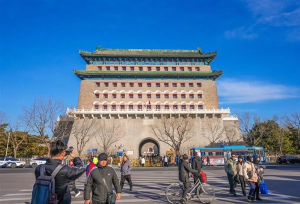 北京正阳门箭楼30多年来首次开放:已有585年历史|北京市|北京中轴线|永定门_新浪科技_新浪网