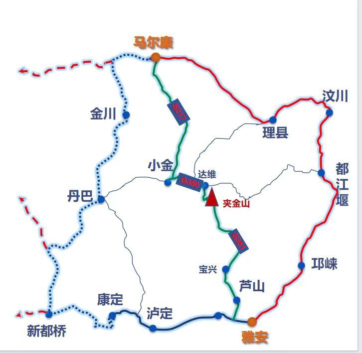 国道351夹金山隧道贯通,10分钟即可穿山而过丨守初心 强"四力" 助发展