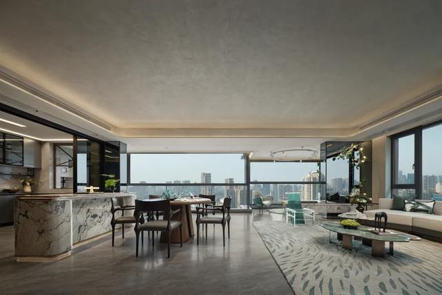 建发·书香云锦建面约191㎡样板间实拍图