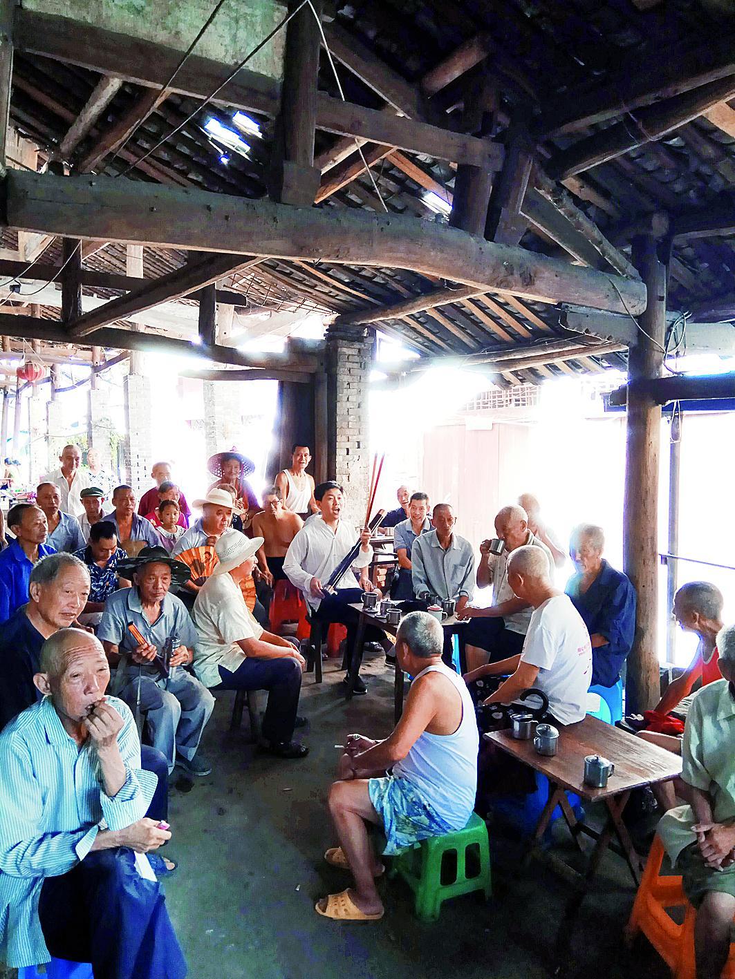 110年前 四川竹琴梁山论剑