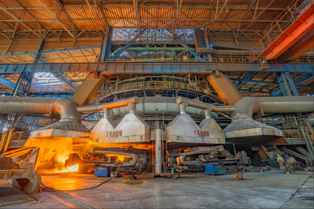 板材炼铁总厂good news新年伊始,板材公司各单位生产系统捷报频传