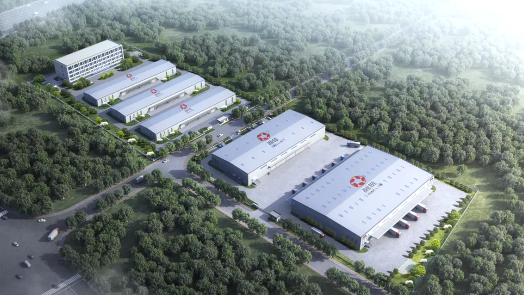 融链·丝路电商物流产业园效果图