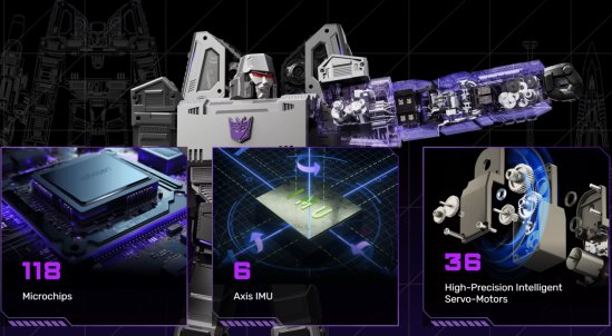 　　（乐森威震天|图源：「robosen乐森机器人」 产品官网）