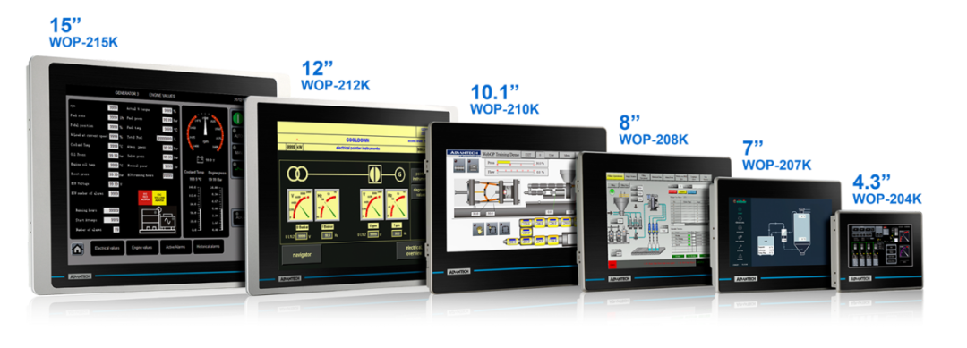 图 15  研华科技HMI产品