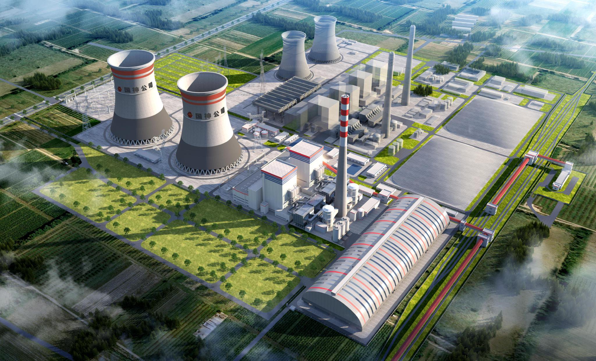 国神公司河曲电厂三期煤电一体化扩建项目获核准