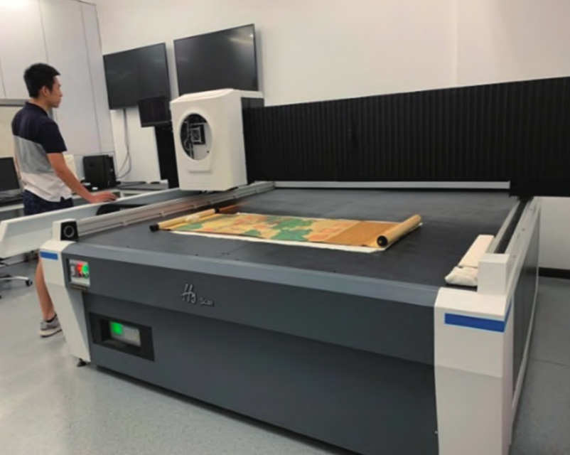 大幅面高光谱扫描系统。中国文物保护技术协会供图