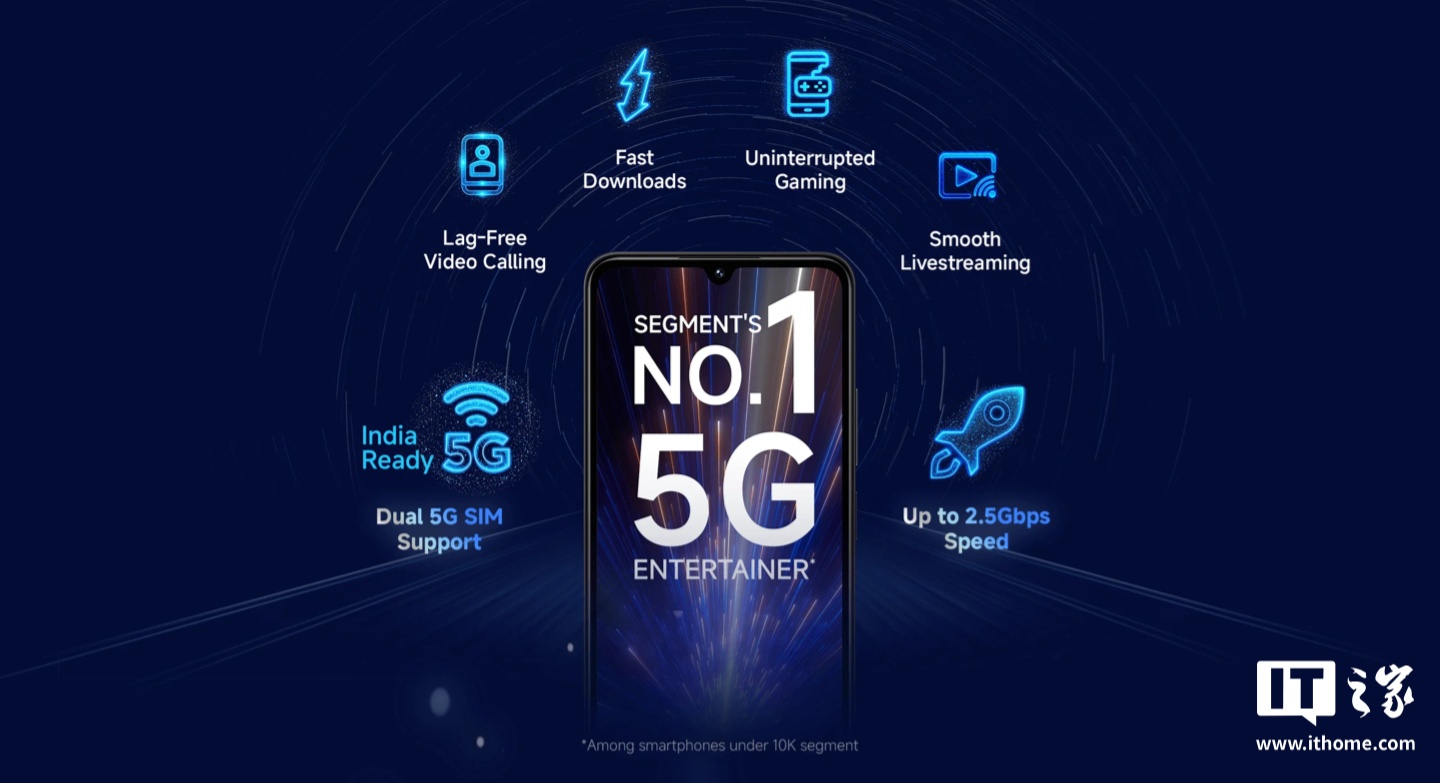 小米REDMI 14C 5G 版手机海外发布：骁龙4 Gen 2，9999 印度卢比起