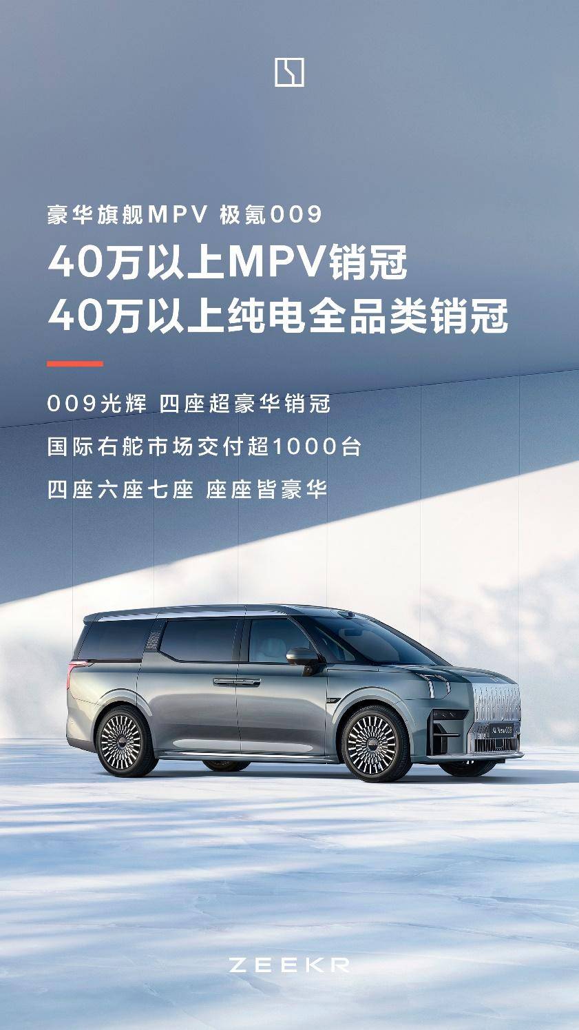 极氪009揽获纯电豪华双冠
