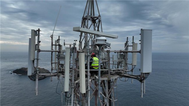 浙江移动舟山分公司建设5G基站