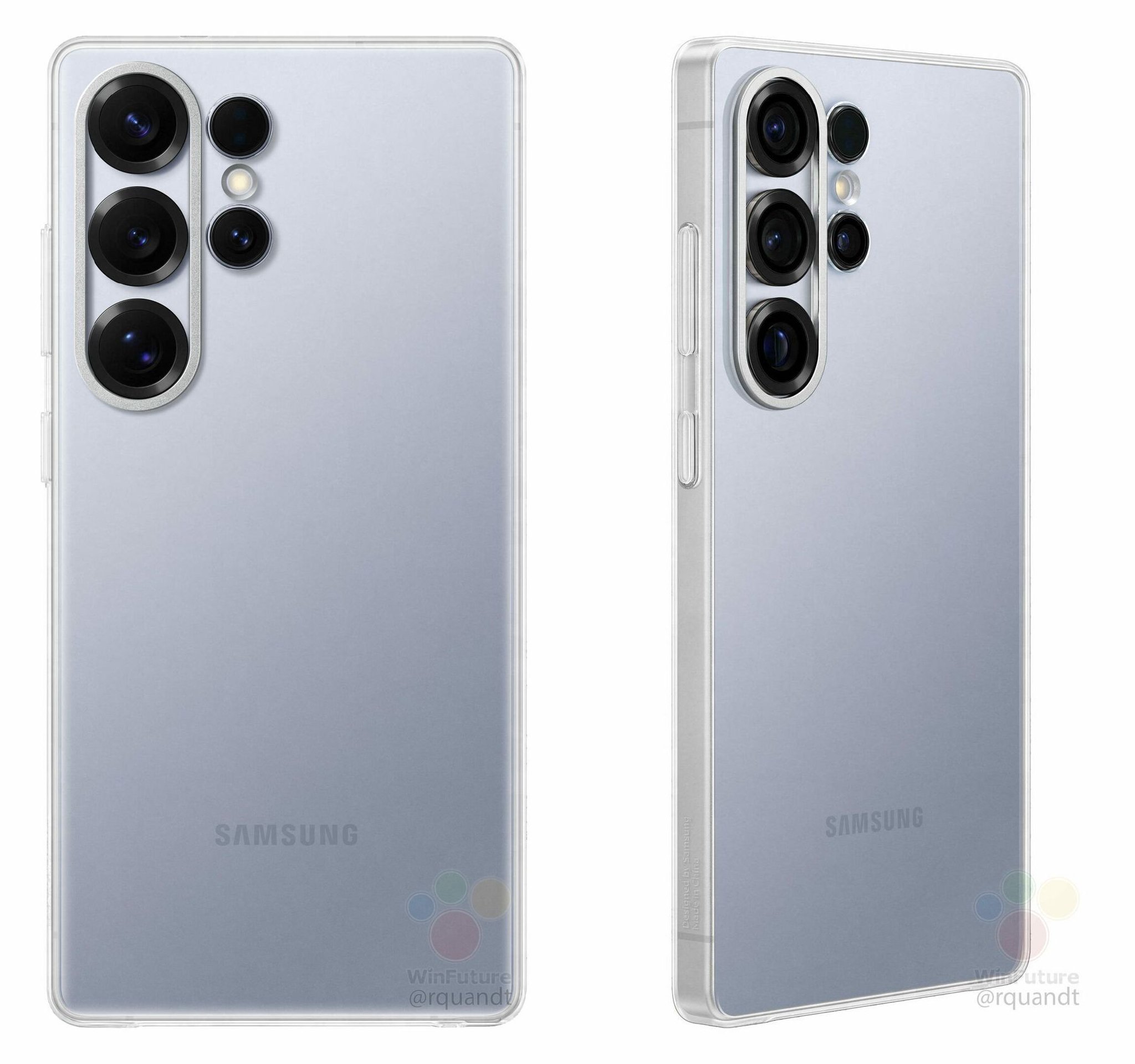 Galaxy S25 Ultra 渲染图