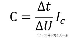 我们想知道一个周期内电压跌落多少：