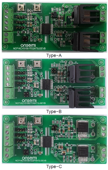 图示1-大联大世平基于onsemi产品的双通道隔离驱动IC评估板方案的展示板图