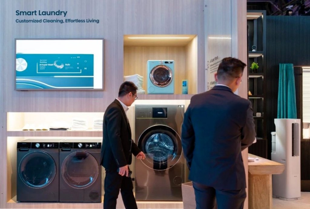 图来源于网络：海信洗衣机