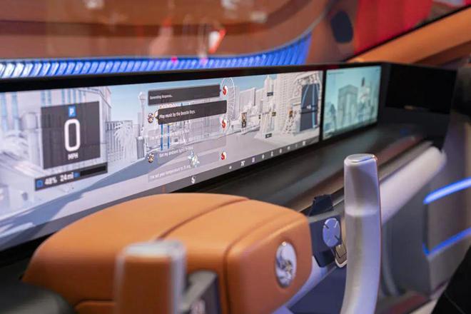 在智能座舱中应用AgentUI实现的效果｜图片来源：极客公园