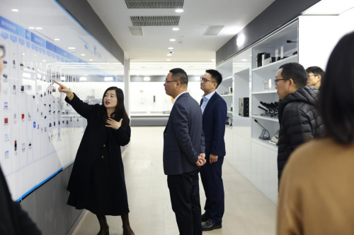 △实地参观itc浙江数字化展厅