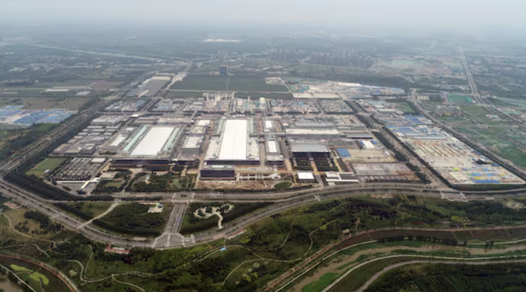 ▲ 三星西安工厂，图源三星电子