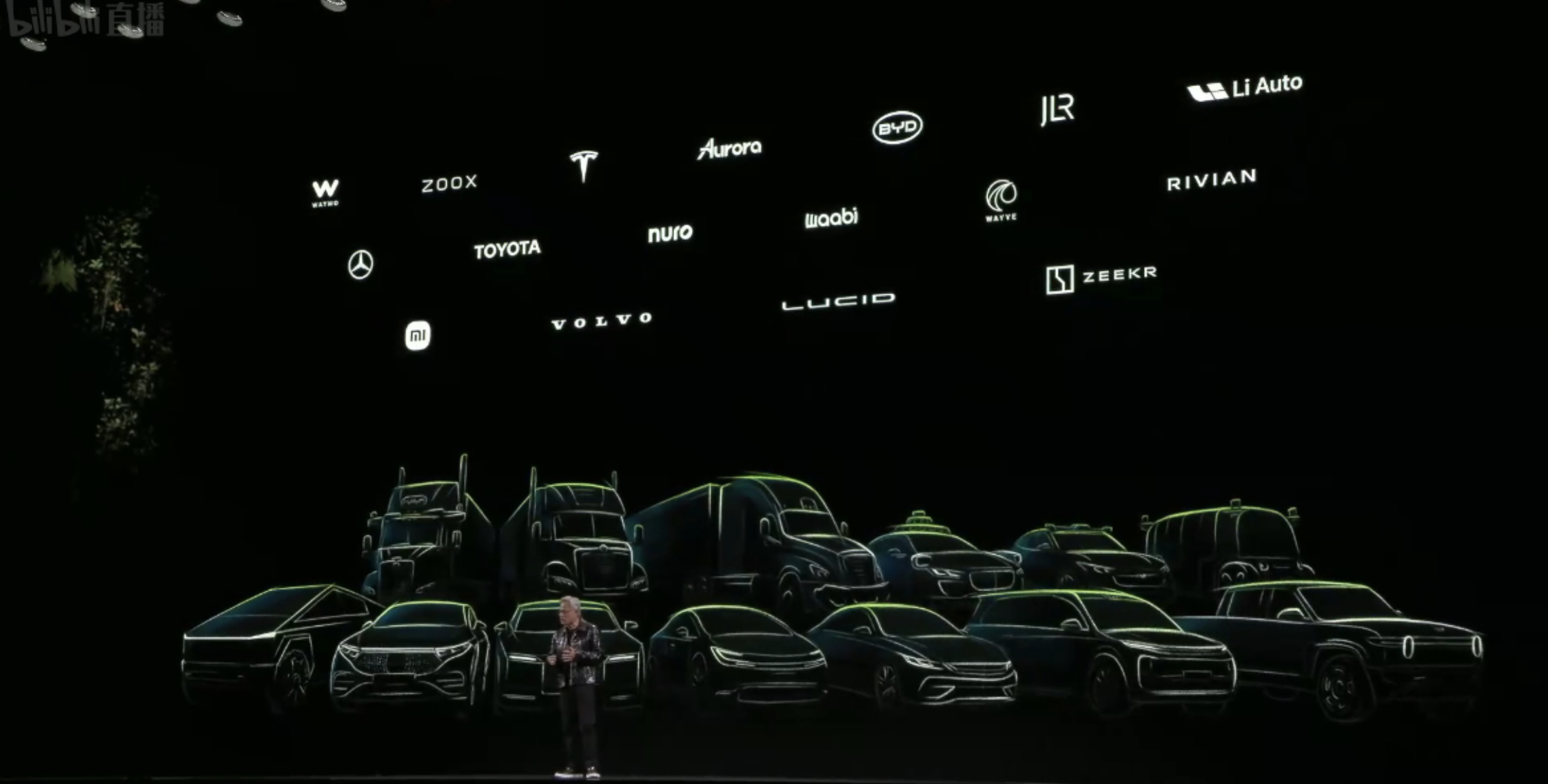 即将搭载英伟达Thor的厂商，中国厂商有比亚迪、理想、小米、极氪 | 图片来源：