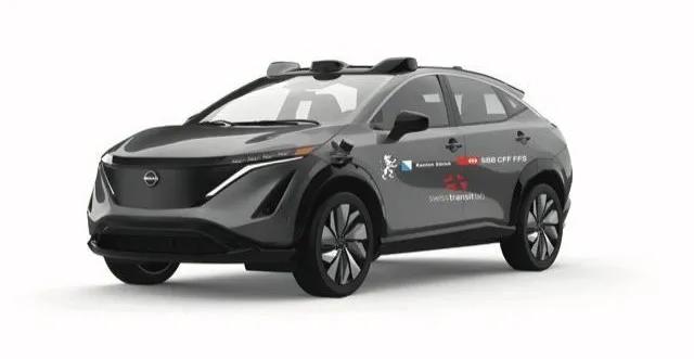 搭载文远知行自动驾驶技术的日产Ariya Robotaxi