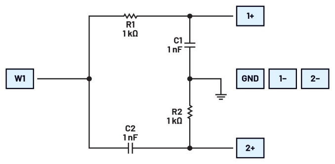 图2 多相滤波器电路