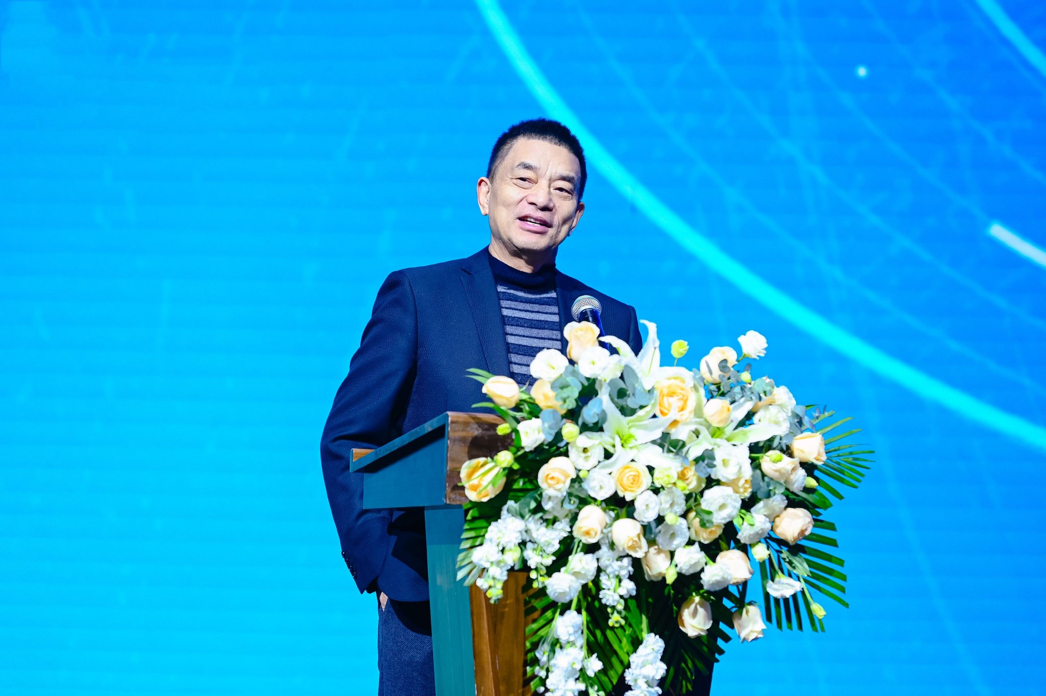 新希望集团董事长刘永好（主办方供图）