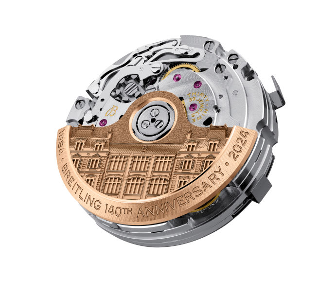 百年灵首款高阶万年历B19计时机芯