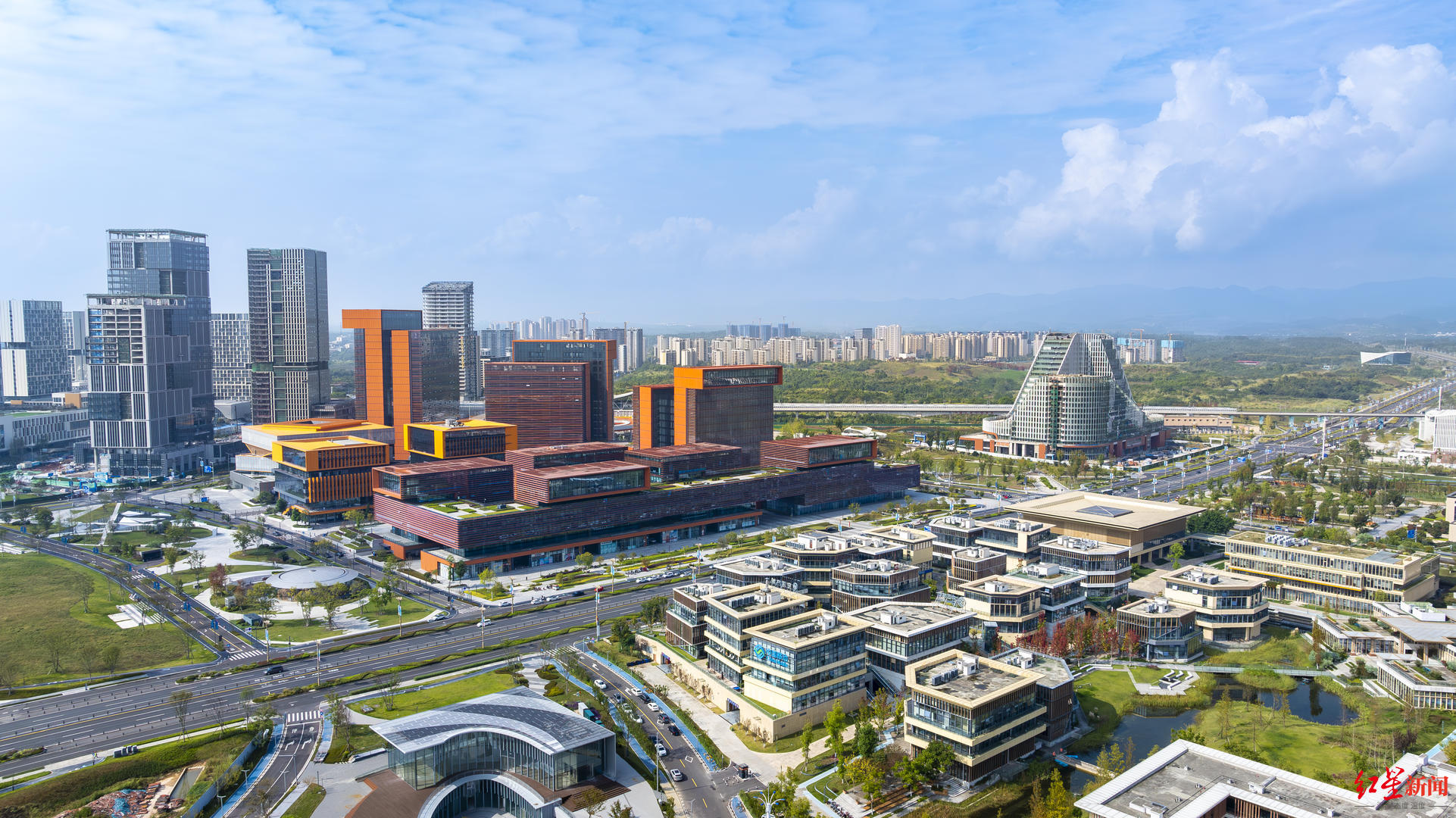 成都东部新区城市核心区