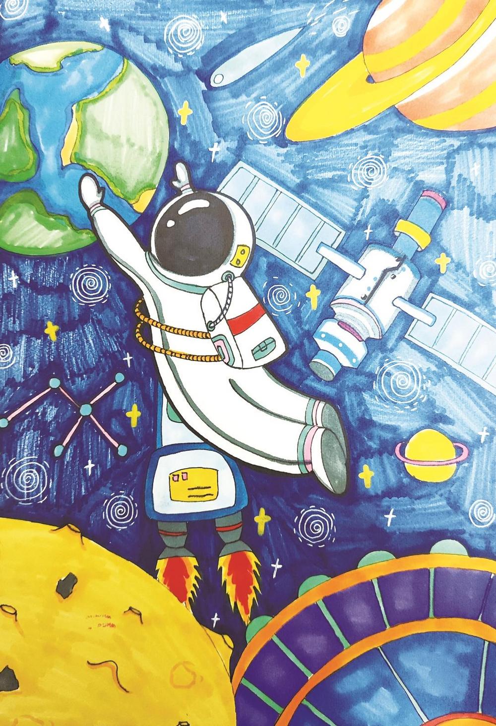 《太空漫步》