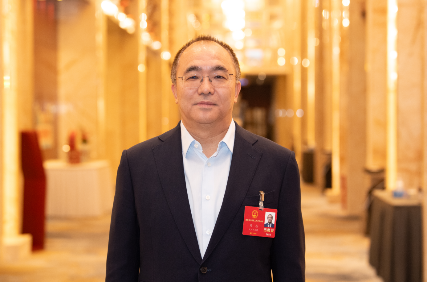 (湖北省人大代表,卓尔控股董事长阎志.受访者/图)