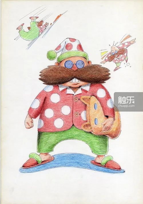 类似鸡蛋的人类角色，最初也是主角备选