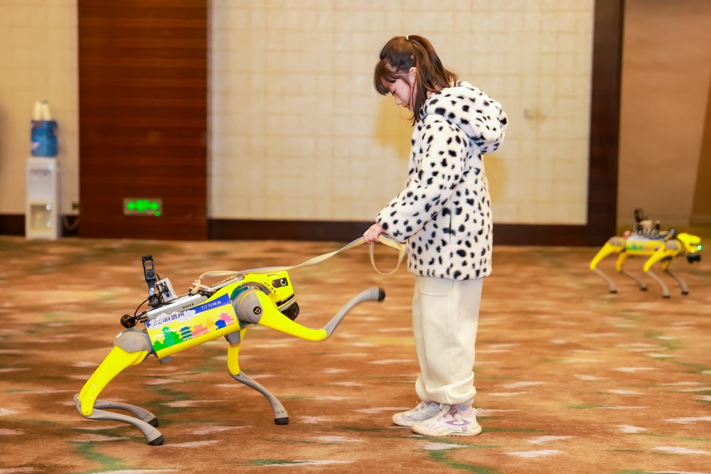 　　参会嘉宾与AI BOT智能互动