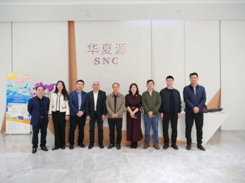 △ 重庆万州经开区领导一行在华夏源合影