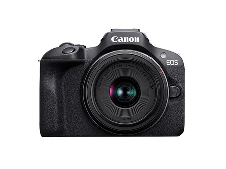 图为：佳能EOS R100 套机（RF-S18-45mm）