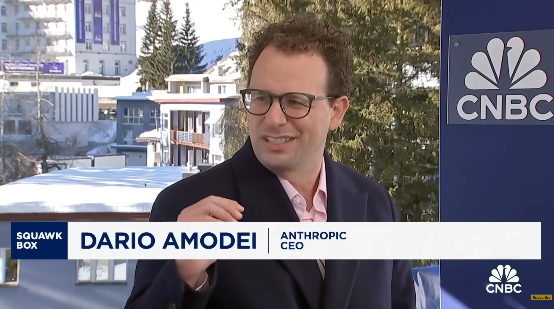 图片来源：CNBC采访视频截图