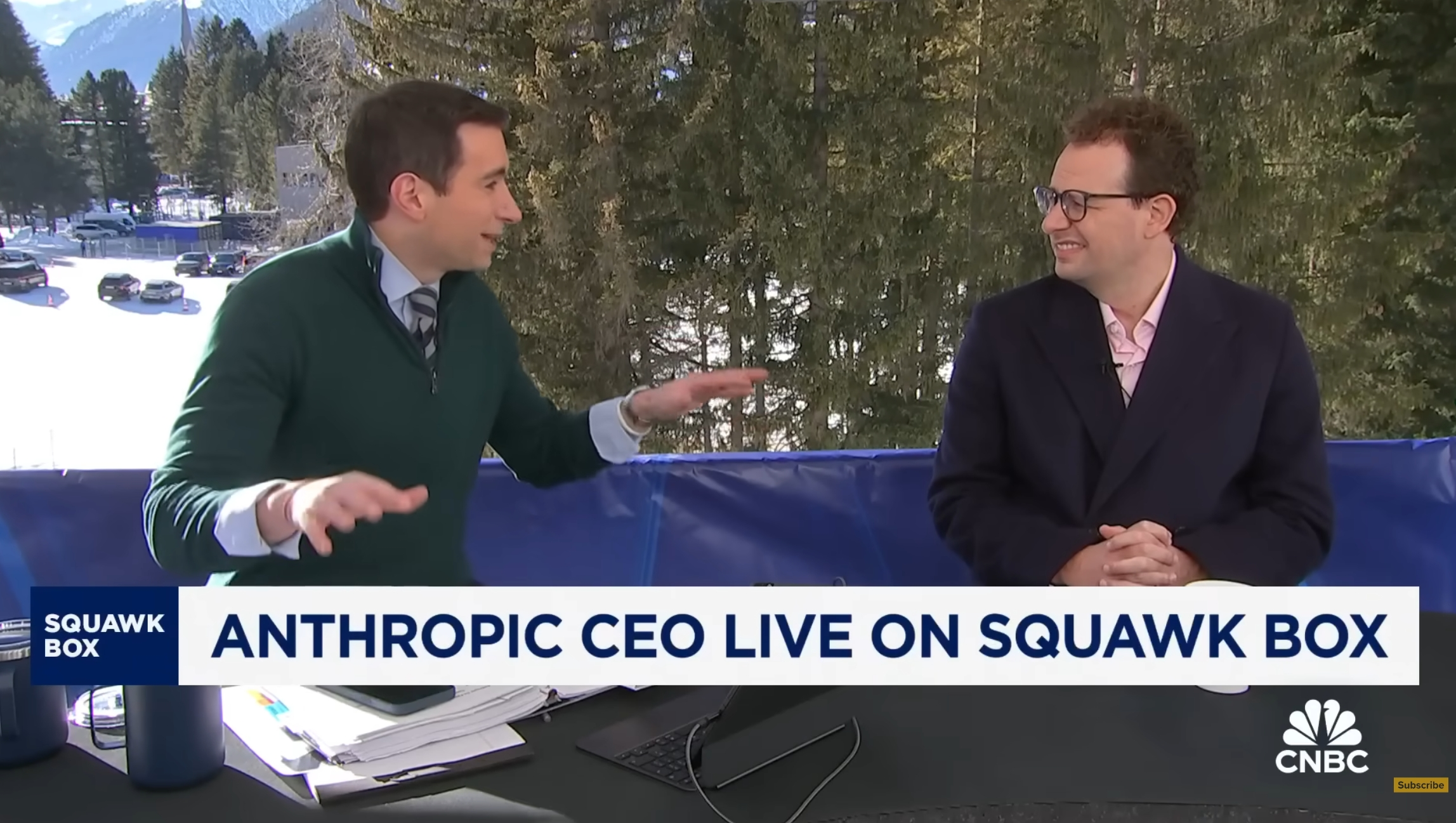 图片来源：CNBC采访视频截图