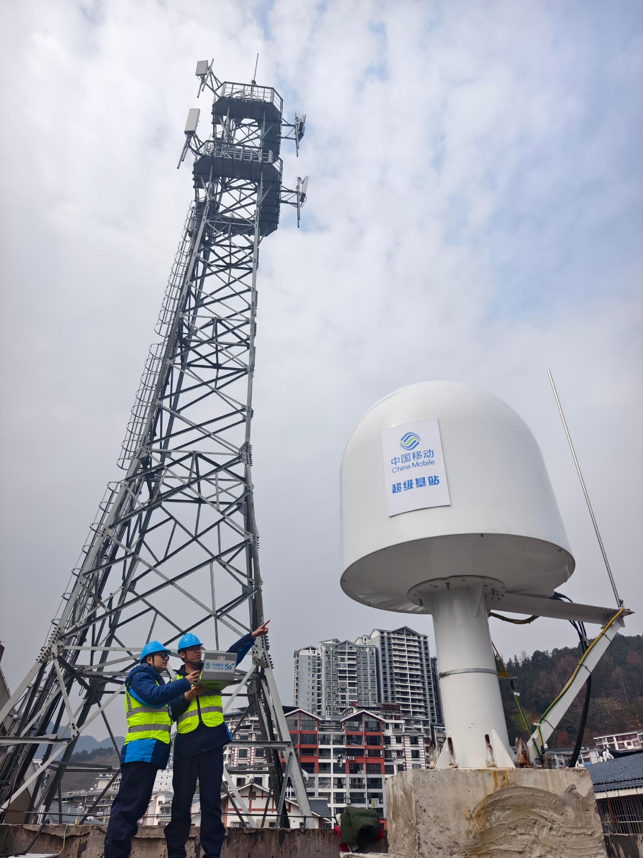 新一轮冷空气来袭,桂林移动部署超级基站防御