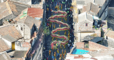 △2024年龙狮巡游。