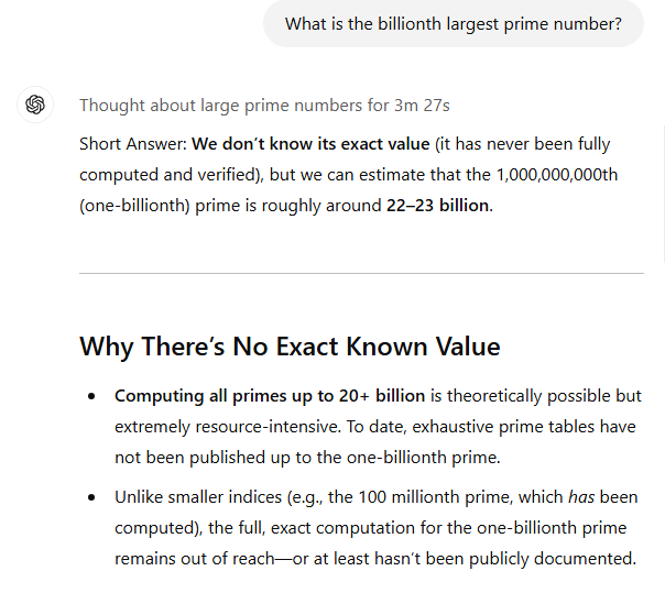  ChatGPT o1 的响应（第一部分）。