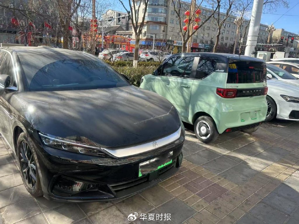 遍地可见的新能源车