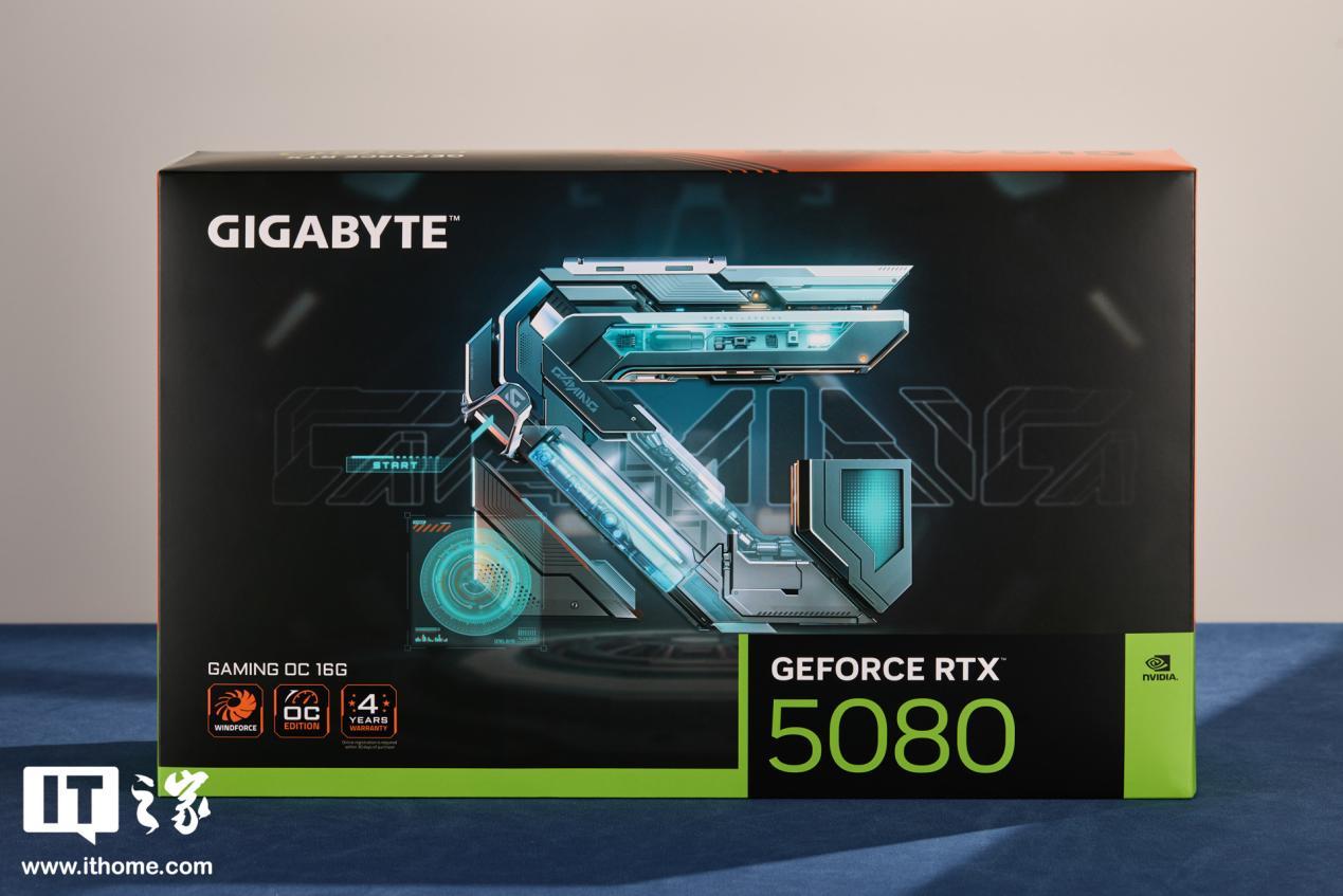 京东技嘉 GeForce RTX 5080 GAMING OC 16G 显卡9999 元直达链接