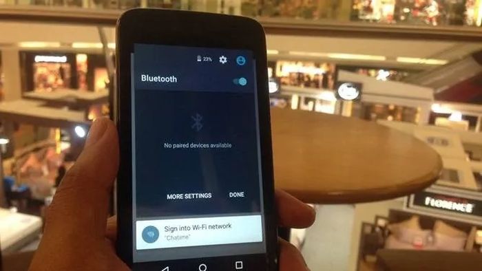 在安卓 5.1 上的 Quick Setting 面板