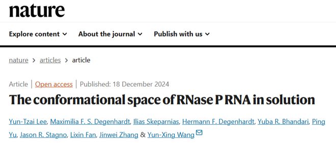 图丨相关论文（来源：Nature）