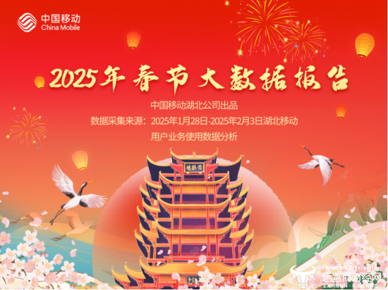 （湖北移动发布的2025年春节大数据报告）