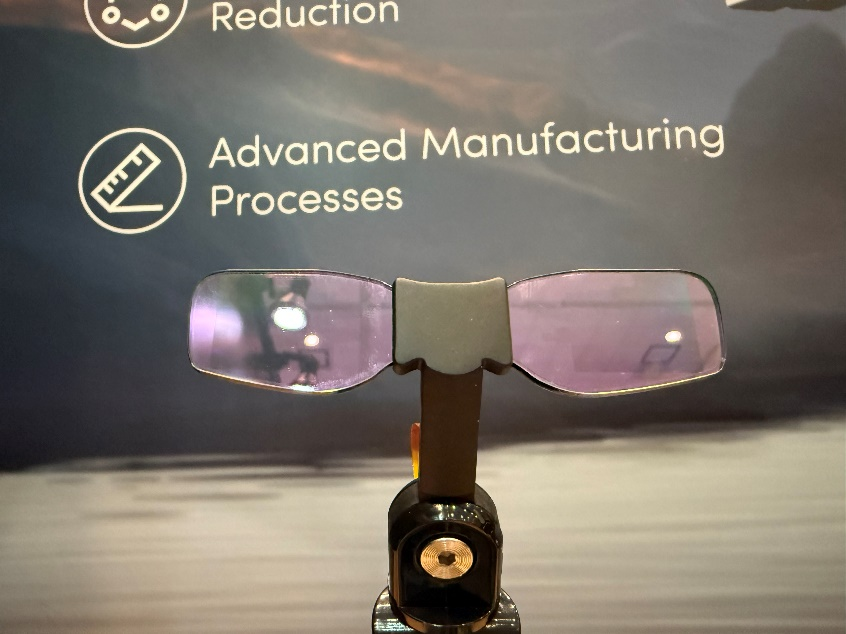 单光机双目衍射光波导显示模组