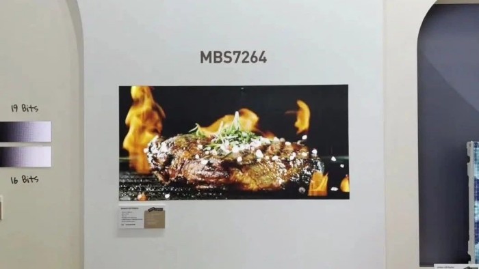 图4. MBS7264 可降低拍摄常见问题 (洲明科技)